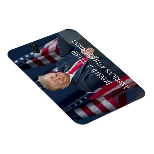 Donald J. Trump 45th President Keepomwille Magneet (Rechterzijde)