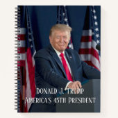 Donald J. Trump 45th President Keepomwille Notitieboek (Voorkant)