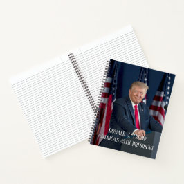 Donald J. Trump 45th President Keepomwille Notitieboek