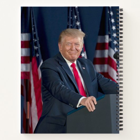 Donald J. Trump 45th President Keepomwille Notitieboek (Achterkant)