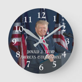 Donald J. Trump 45th President Keepomwille Ronde Klok