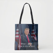 Donald J. Trump 45th President Keepomwille Tote Bag (Voorkant)