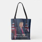 Donald J. Trump 45th President Keepomwille Tote Bag (Achterkant)