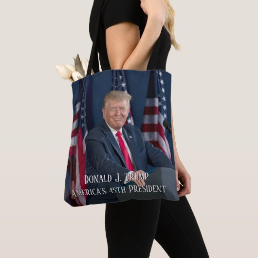 Donald J. Trump 45th President Keepomwille Tote Bag (Dichtbij)