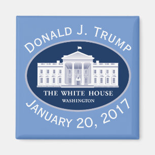 Donald J. Trump Inauguration Day & White House Magneet