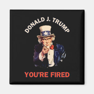 Donald J. Trump Je Bent Ontslagen Presidentsverkie Magneet