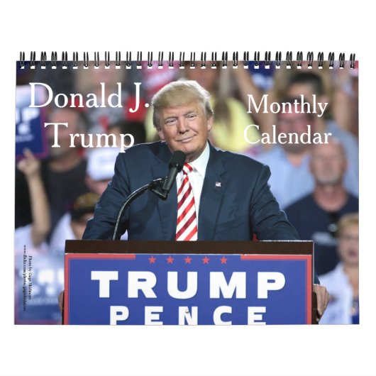 Donald J. Trump Klassieke Campagne Fotokalender Kalender (Hoes)