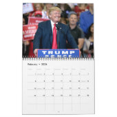 Donald J. Trump Klassieke Campagne Fotokalender Kalender (Feb 2026)