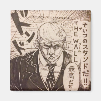 Donald J Trump MANGA Magneet