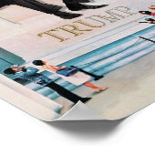 Donald J. Trump (zoals hij zichzelf ziet) Poster (Hoek)