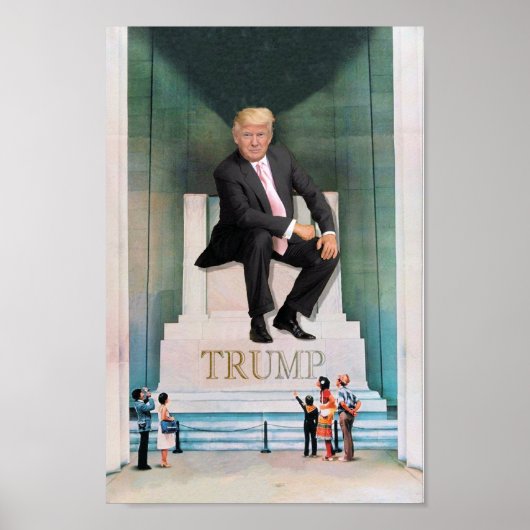 Donald J. Trump (zoals hij zichzelf ziet) Poster (Voorkant)