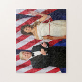 Donald & Melania Trump bij de opening Legpuzzel (Verticaal)