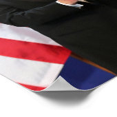 Donald & Melania Trump bij de opening Poster (Hoek)