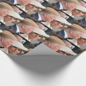 Donald & Melania Trump Cadeaupapier (Hoek)