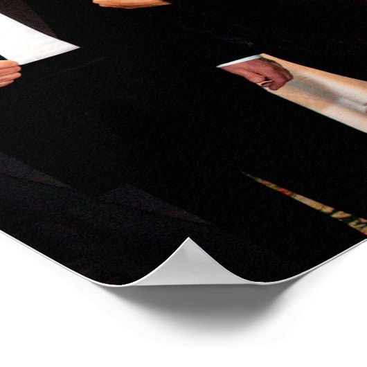 Donald & Melania Trump Poster (Hoek)