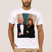 Donald & Melania Trump T-shirt (Voorkant)