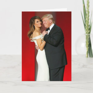 Donald & Melania Trump & The Liberty Ball Kaart