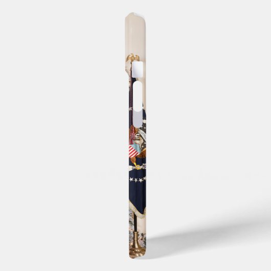 Donald & Melania Trump's kerstwitte huis Case-Mate iPhone Case (Achterkant / Links)