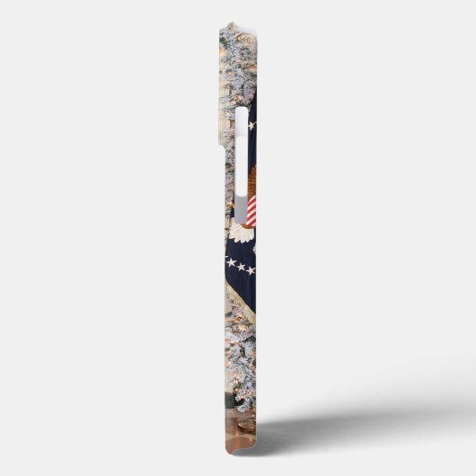Donald & Melania Trump's kerstwitte huis Case-Mate iPhone Case (Achterkant / Links)