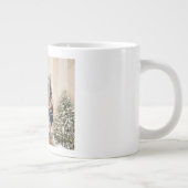 Donald & Melania Trump's kerstwitte huis Grote Koffiekop (Rechts)