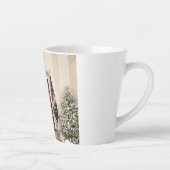 Donald & Melania Trump's kerstwitte huis Latte Mok (Rechts)