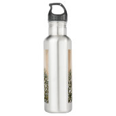 Donald & Melania Trump's kerstwitte huis Waterfles (Achterkant)