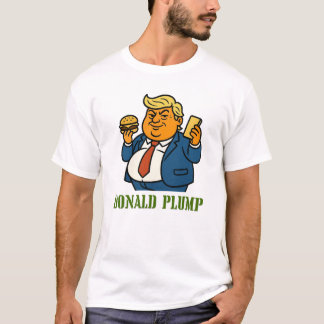 Donald Plump - Grappige Cartoon parodie T-shirt