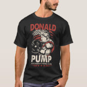 donald pomp maakt amerika weer een sterke gym t-shirt (Voorkant)