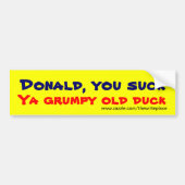 Donald-pompelmoes voor bumperstickers (Voorkant)