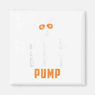 Donald Pump Bitcoin Funny Trump 2024 Crypto Magneet
