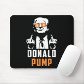 Donald Pump Bitcoin Funny Trump 2024 Crypto Muismat (Met muis)