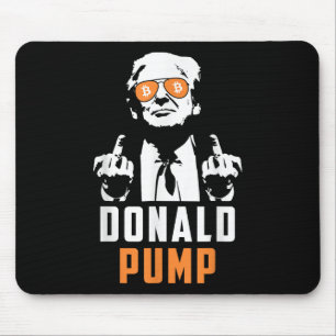 Donald Pump Bitcoin Funny Trump 2024 Crypto Muismat