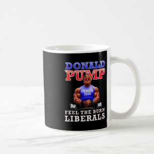 Donald Pump Grappig Trump Voel de Burn Liberals 20 Koffiemok