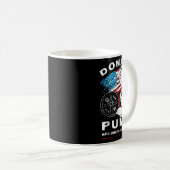 Donald Pump Make America Strong Again Koffiemok (Voorkant rechts)