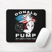 Donald Pump Make America Strong Again Muismat (Met muis)
