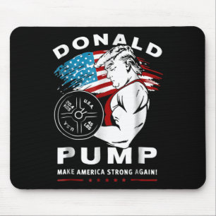Donald Pump Make America Strong Again Muismat