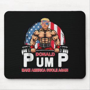 Donald Pump Swolle America Opnieuw Gym Fitness Tru Muismat