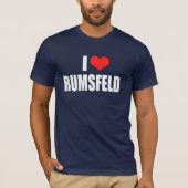 DONALD RUMSFELD-verkiezingsgestel T-shirt (Voorkant)
