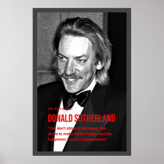 Donald Sutherland-Poster Poster