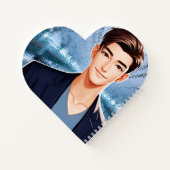 Donald. tekenontwerp met animatie notitieboek (Achterkant)