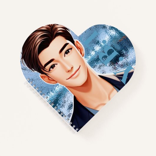 Donald. tekenontwerp met animatie notitieboek (Voorkant)