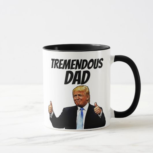 DONALD TRUM VADER "VADERS DAG" KOFFIE MOK (Rechts)