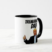 DONALD TRUM VADER "VADERS DAG" KOFFIE MOK (Voorkant rechts)