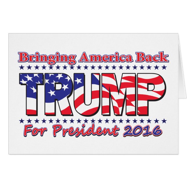 Donald Trump (Voorkant Horizontaal)