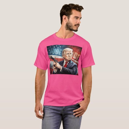 Donald Trump 007 T-shirt (Voorkant volledig)