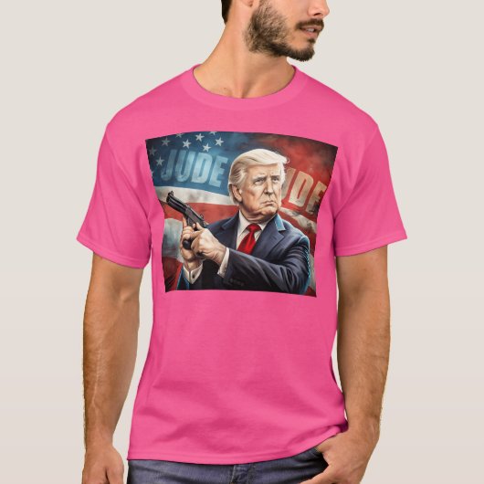 Donald Trump 007 T-shirt (Voorkant)