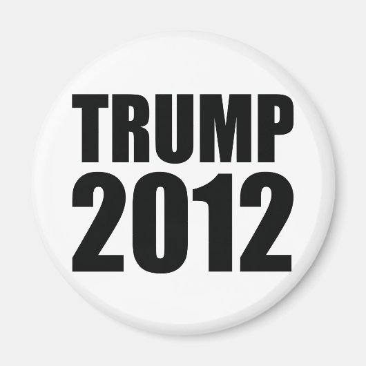 DONALD TRUMP 2012 MAGNEET (Voorkant)