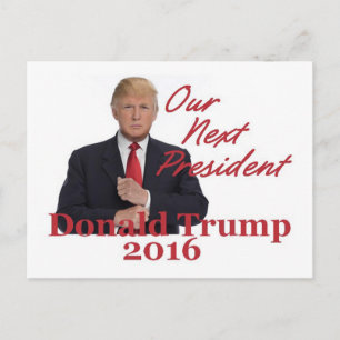 Donald TRUMP 2016 Briefkaart