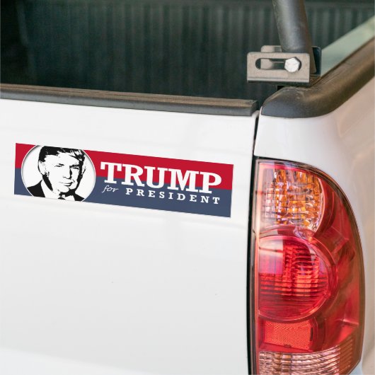 DONALD TRUMP 2016 BUMPERSTICKER (Op Truck)