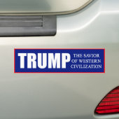 Donald Trump 2016 Bumpersticker (Op auto)
